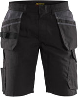 Blåkläder service short met spijkerzakken 14941330 | zwart donkergrijs | maat 48 - 7330509689134