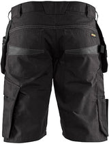 Blåkläder service short met spijkerzakken 14941330 | zwart donkergrijs | maat 50 - 7330509689141