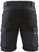 Blåkläder service short met stretch 14371147 | marineblauw zwart | maat 50 - 7330509718001
