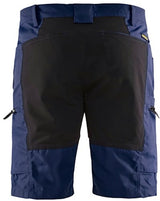 Blåkläder service short stretch 14491845 | marineblauw zwart | maat 52 - 7330509538562