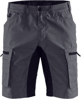 Blåkläder service short stretch 14491845 | medium grijs zwart | maat 44 - 7330509801840