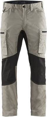 Blåkläder service werkbroek met stretch 14591845 | stone zwart | maat 54 - 7330509500606