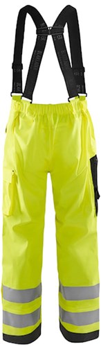 Blåkläder vlamvertragende regenbroek 13032009 | high-vis geel | maat xs - 7330509414255