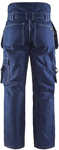Blåkläder winterwerkbroek 15151370 | marineblauw | maat 48 - 7330509129166