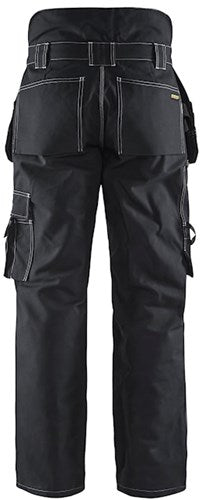Blåkläder winterwerkbroek 15151370 | zwart | maat 46 - 7330509180358