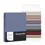 Bonnanotte Spannbettlaken Jersey Denim 90x200cm