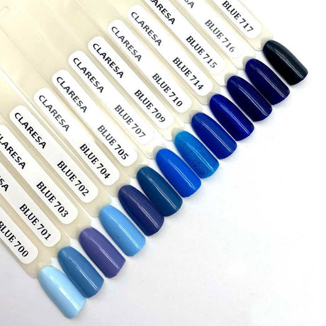 Claresa UV-LED-Gel-Nagellack, 5 ml, Blau 716 Vollbeeren