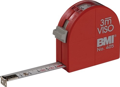 BMI-Maßband | Länge 3 m | Breite 16 mm | zB II Polyamid-Kontrollfenster | 1 Stück - 405341020 - 405341020