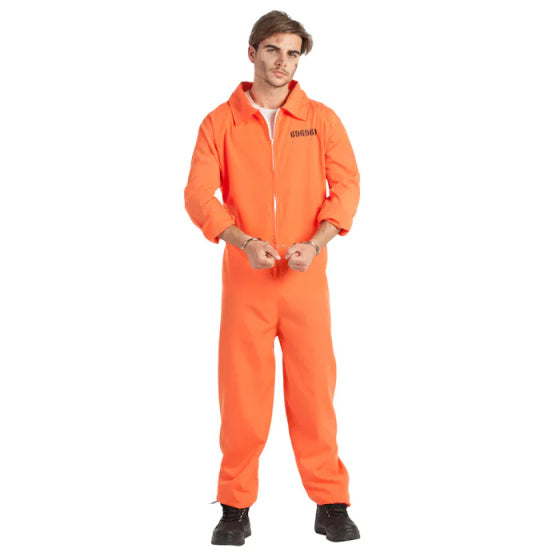 Boland Dress -up -Anzug Oranje Gesamtgefangener Peter Heren Größe XL