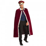 Boland Costum Set Majesteit Unisex Polyester Red Eingröße