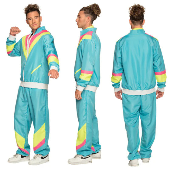 Boland Retro Tracksuit Herren Polyesterblau Größe m