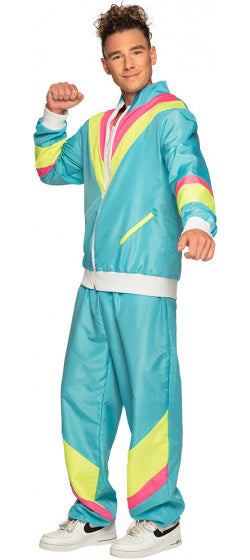Boland Retro Tracksuit Herren Polyesterblau Größe S