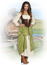 Boland Dress Up Anzug Dorf Frauen Damen Grün Größe 40 42