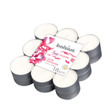 Bolsius True Moods Duftteelicht Pure Romance Rose und Amber 18 Stück