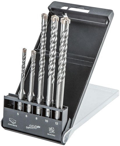 Enzo Bohrerset 5-teilig SDS+ - 6400510