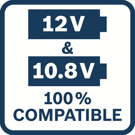 Bosch blauer Akku GBA 12 V 6,0 Ah Li-Ion – 1600a00x7h