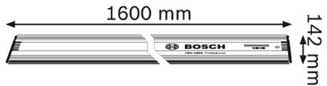 Bosch Zubehör FSN 1600 Linealführungsschienen Bosch 1600 mm - 1600z0000f