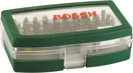 Bosch Zubehör 32-teiliges Schraubendreher-Bit-Set mit Farbkodierung – 2607017063