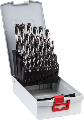 Bosch Zubehör Bosch HSS Pointteq Serie – Bohrer-Set – 25-teilig – Metallbohrer – schnelles und präzises Bohren