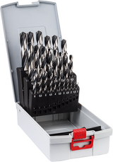 Bosch Zubehör HSS-Spiralbohrer | pointteq | 25-teilige Probox – 2608577352