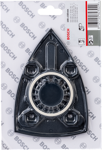 Bosch Zubehör Delta-Exzenterschleifplatte für bestimmte Bosch GSS Multischleifer – 2608601448