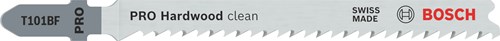 Bosch Zubehör 5 x Clean für Hartholz-Stichsägeblatt T101BF – 2608634234