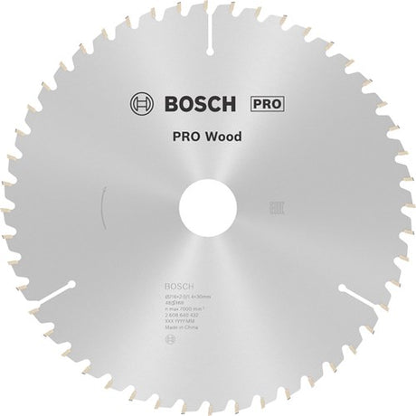 Bosch Zubehör Kreissägeblatt Optiline Wood 216 x 30 x 2,0 mm, 48 1St - 2608640432