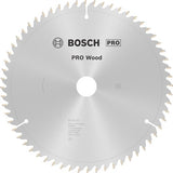 Bosch accessoires bosch pro wood cirkelzaagblad, 254 x 2 x 30 mm
