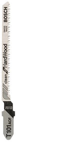 Bosch Zubehör Stichsägeblatt T 101 AOF Clean für Hartholz 5 Stück – 2608634233