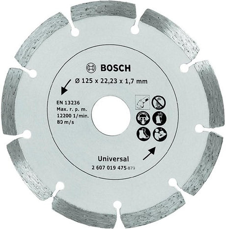 Bosch Zubehör Diamantscheibe Universal | 125 mm – 2607019475