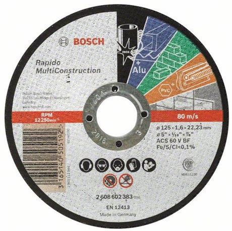 Bosch Schneidscheibe Multi -Konstruktion 125 mm