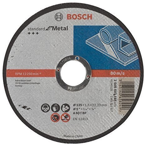Bosch Prof. Snacking Dish gerade Metall 125 mm