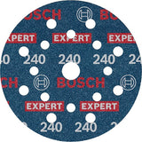 Bosch accessoires expert schuurschijf o780 met film onderlaag, 125 mm, g240, 6x - 2608902404