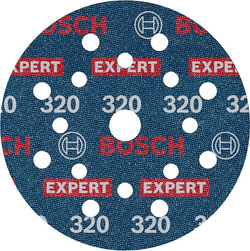Bosch Zubehör Expert Schleifscheibe O780 mit Folienträger, 125 mm, G320, 6x - 2608902405