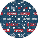 Bosch Zubehör Expert Schleifscheibe O780 mit Folienträger, 150 mm, G320, 6x - 2608902446