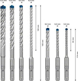 Bosch-Experte SDS-Plus-7x Hamerboorset
