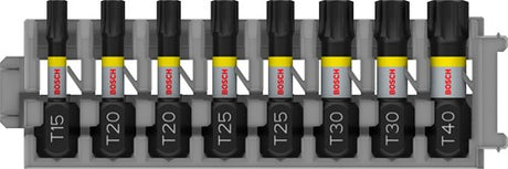 Imp Bosch Zubehör Act 8-teiliger Bitsatz – TX15 bis TX40 – Act Control – 2608522322