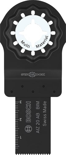 Bosch Zubehör Multimaterial-Sägeblatt AIZ 20 Ab | Starlock | 20x30mm - 2608669251