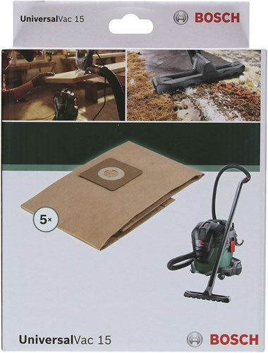 Bosch Zubehör Papierfilterbeutel universalvac 15 - 2609256f32