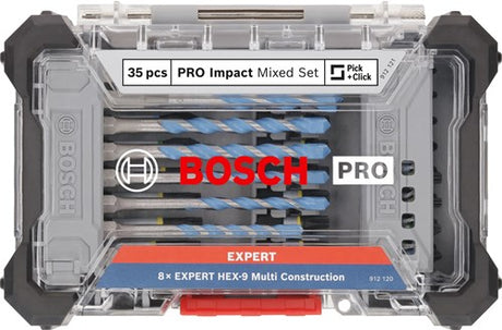 Bosch accessoires bosch professional pro impact mixed boor- bitset 35-delig - 2608521u82