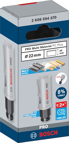 Bosch accessoires pro multi material pc plus gatzaag | 22 mm - 2608594370
