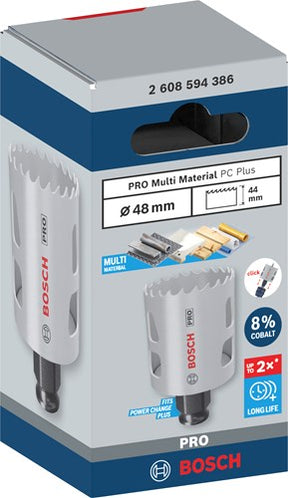 Bosch Zubehör Pro Multi Material PC Plus Lochsäge | 48 mm – 2608594386