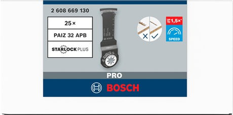 Bosch Zubehör Pro Paiz 32 Apb Tauchsägeblatt | 32x60mm | 1 Stück - 2608669130