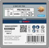 Bosch Zubehör Pro PN23 G Nagel | 0,65 23g | verzinkt | 19mm | 10000 Stück - 2607017751