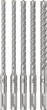 Bosch accessoires bosch pro sds plus-5x boorhamerset 6 6 8 10 mm 5-delig - 26088339...