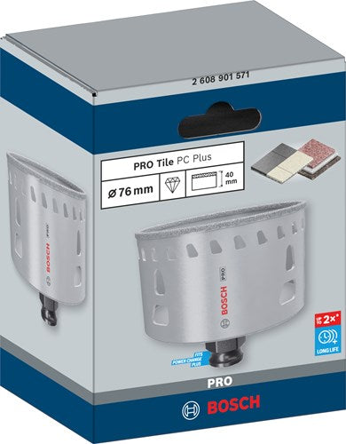 Bosch accessoires pro tile pc plus gatzaag | 76 mm | hs - 2608901571