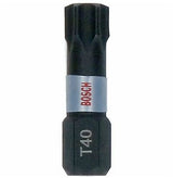 Imp Bosch Zubehör Schraubendreherbit | Tic-Tac-Box | 25x Act T40 25mm - 2607002808