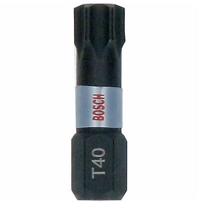 Imp Bosch Zubehör Schraubendreherbit | Tic-Tac-Box | 25x Act T40 25mm - 2607002808