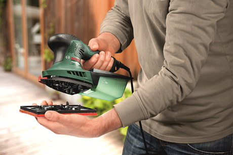 Bosch Zubehör Schleifplatte rechteckig PSM 200 AES - 2609256d19