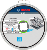 Bosch Zubehör Schleifscheibe X-Lock Sphinox 10x125x1,6 mm - 2608619364